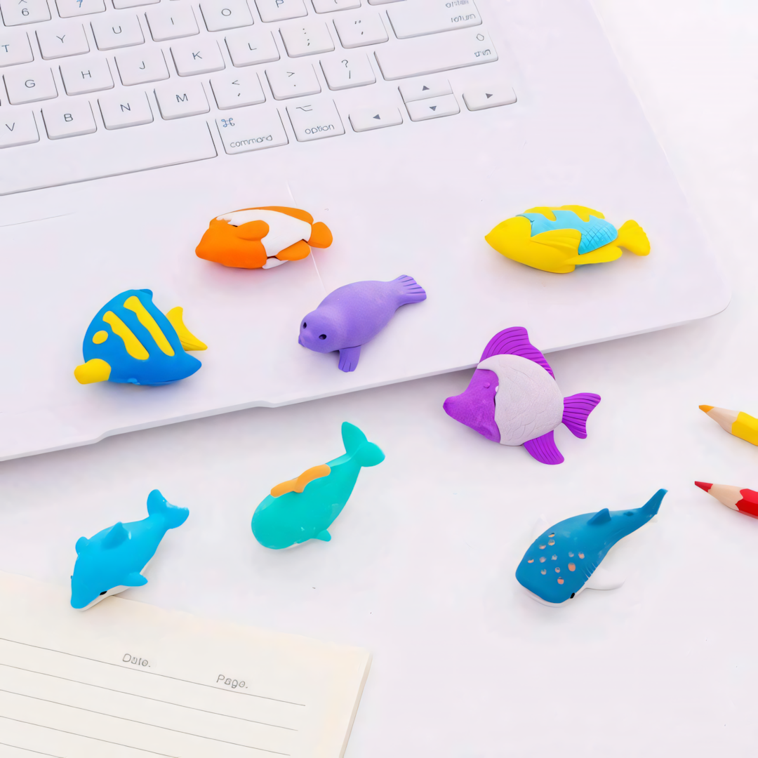 Finding Nemo Fish Eraser Set of 4
