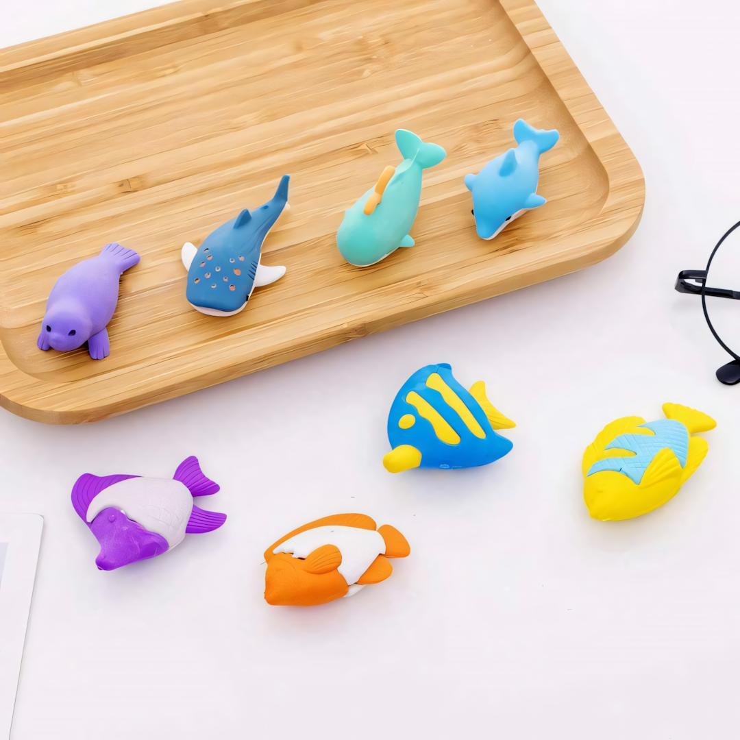 Finding Nemo Fish Eraser Set of 4