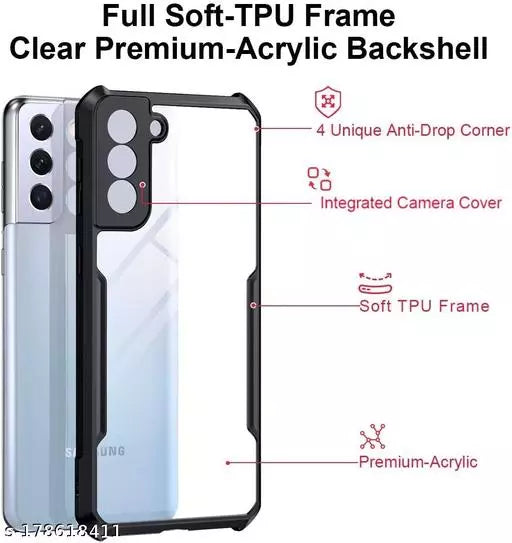 Hybrid Shockproof Silicone Case for Samsung S21 FE