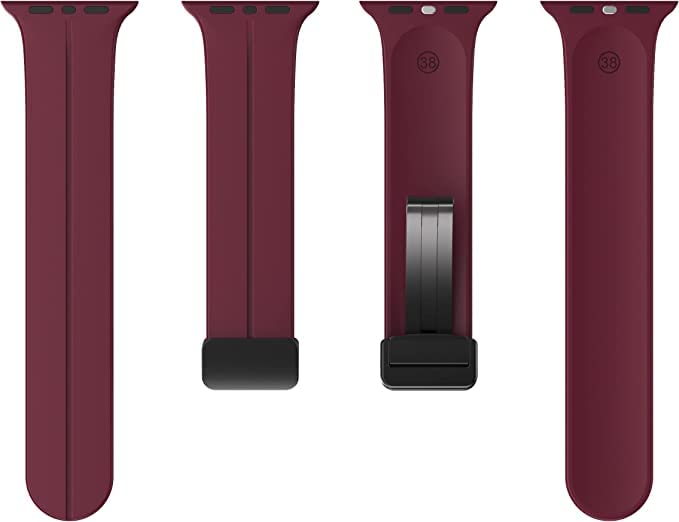 Mehroon Magnetic Clasp Adjustable Strap For Apple Iwatch (22mm)