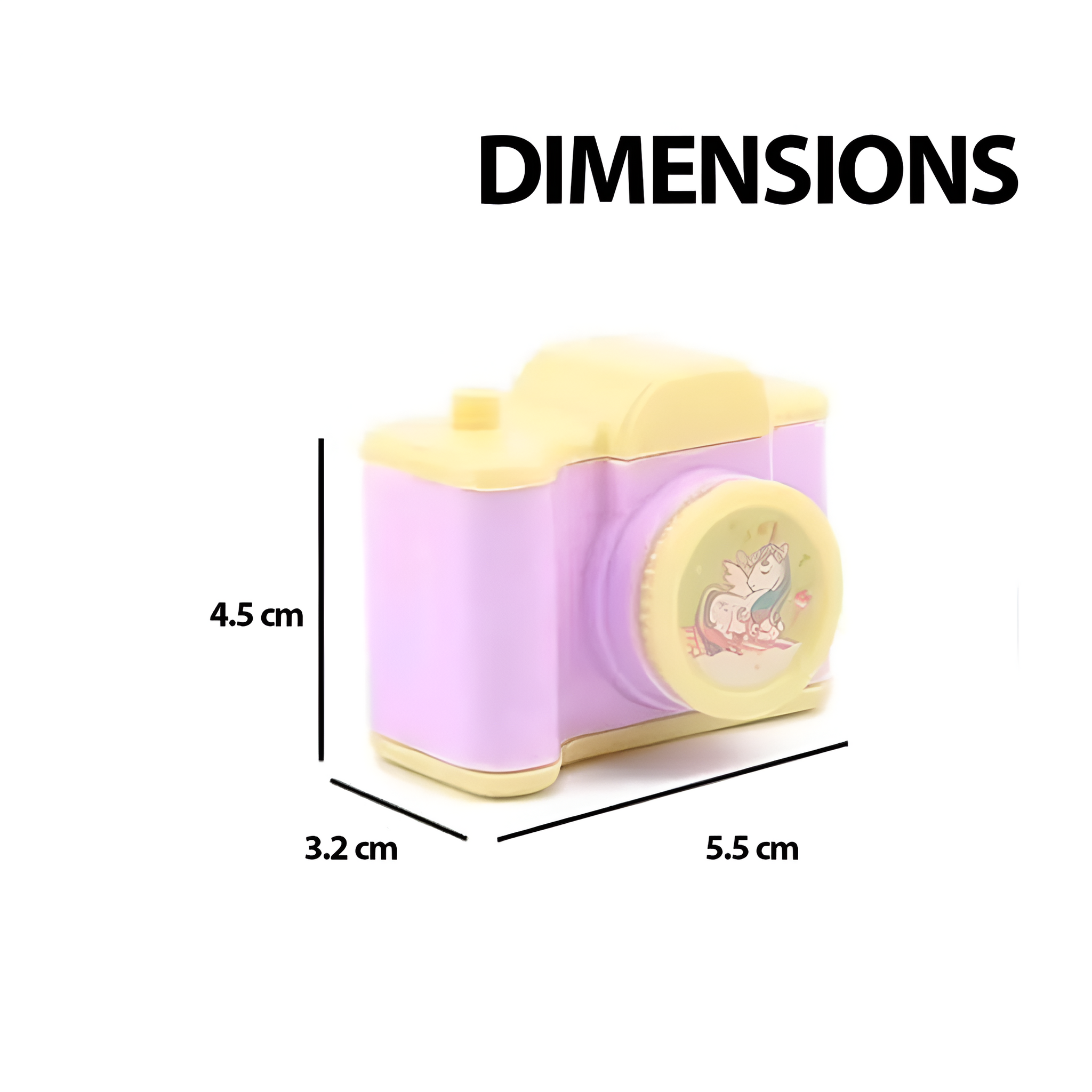 Unicorn Cam Dual Hole Pencil Sharpener – Cutest Desk Buddy!