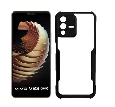 Shockproof protective transparent Silicone Case for Vivo V23