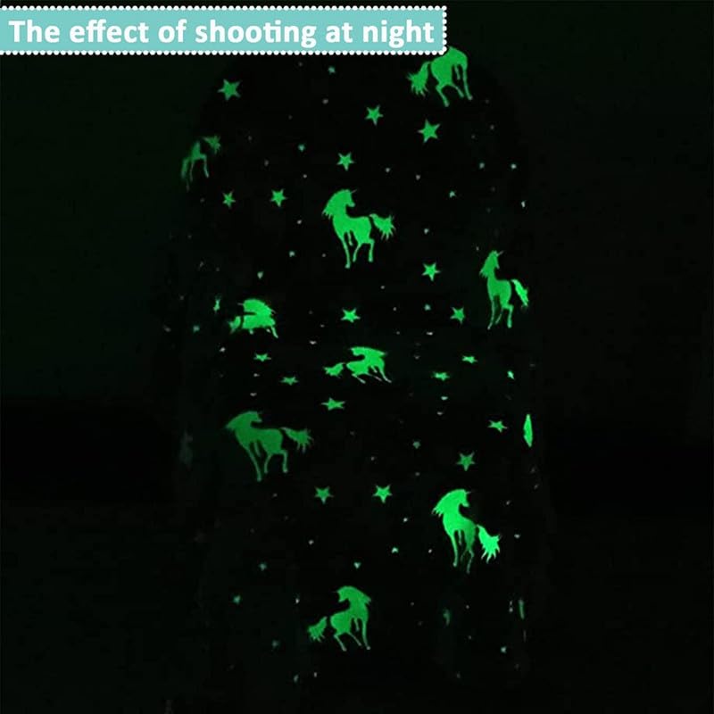 Unicorn Magic Glow in the Dark Blanket