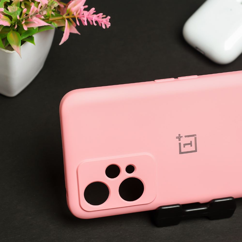 Pink Original Camera Silicone Case for Oneplus Nord CE 2 Lite