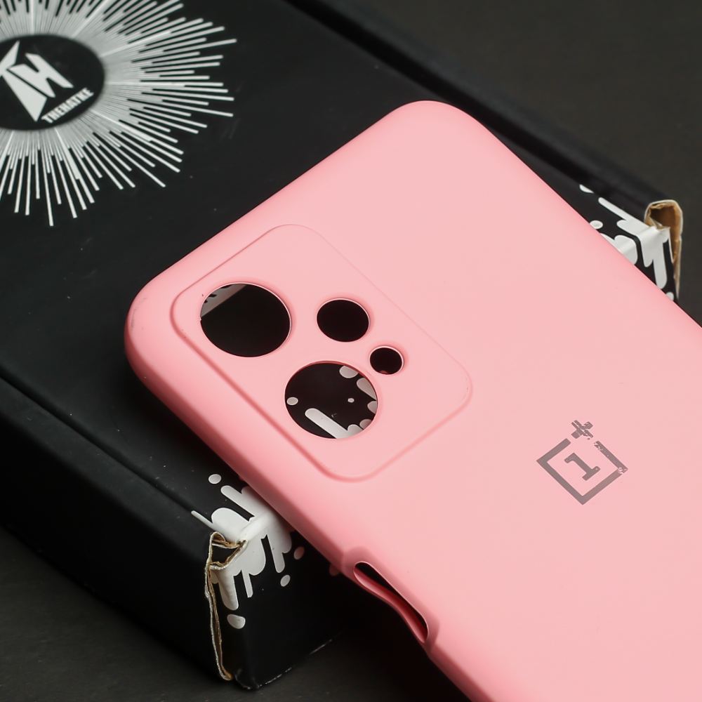 Pink Original Camera Silicone Case for Oneplus Nord CE 2 Lite
