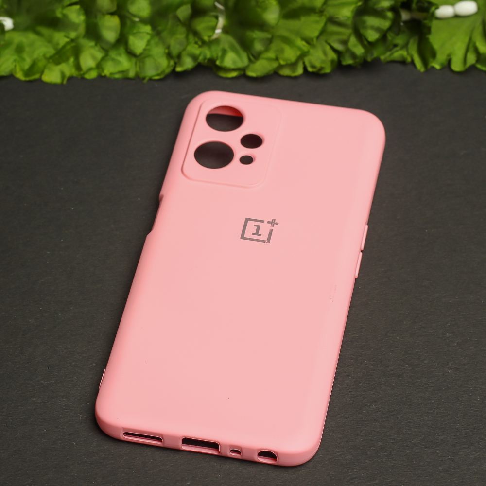Pink Original Camera Silicone Case for Oneplus Nord CE 2 Lite