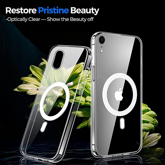 MagSafe Clear Transparent Silicone case for Apple iphone X/xs
