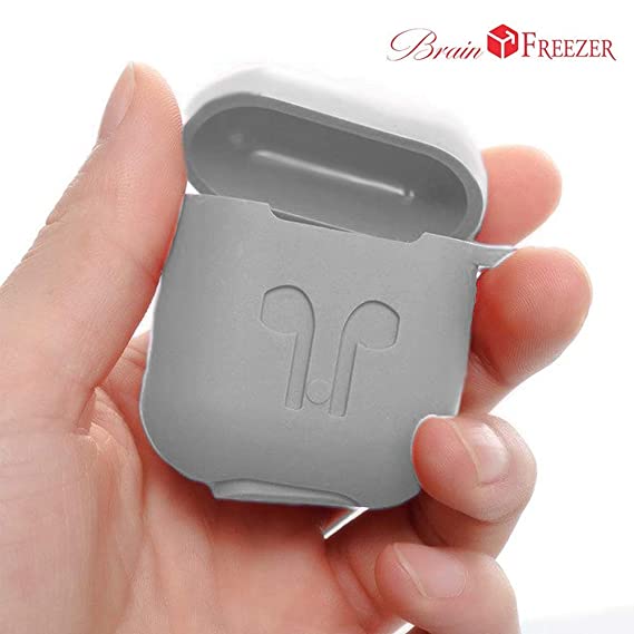Grey Silicone Case For Apple Airpods 1/2