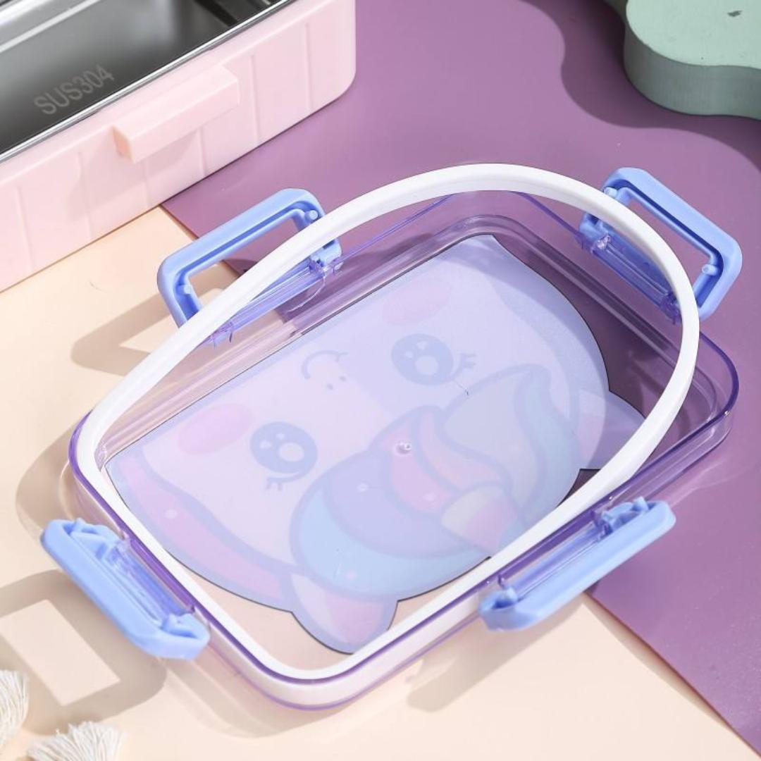 Insulmate Stainless Steel Leak-Proof Lunch Box With Spoon