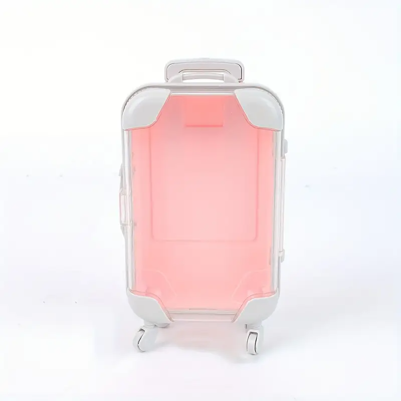 Compact Suitcase Mini Storage Box – Organize in Style!