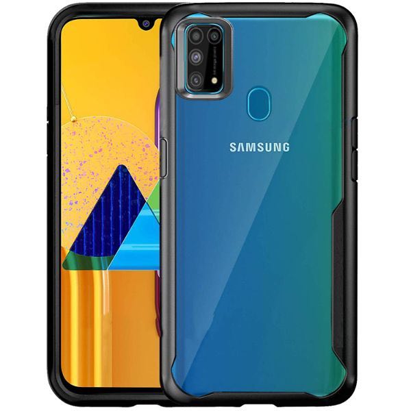 Shockproof transparent Safe Silicone case for Samsung M31