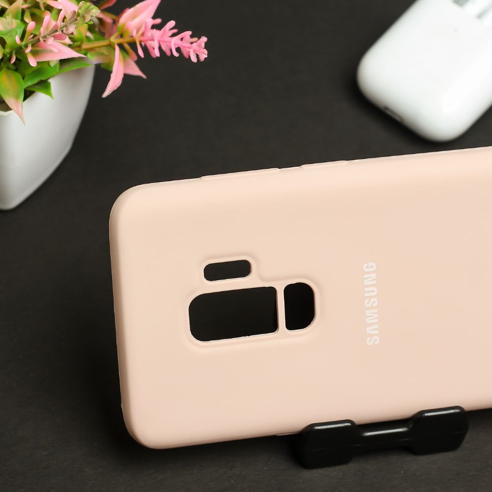 Peach Original Silicone case for Samsung S9 Plus