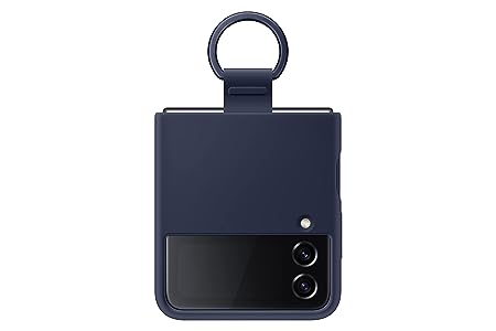 Dark Blue Original Silicone case for Samsung Galaxy Z FLIP 4