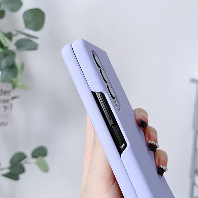 Purple Original Silicone case for Samsung Z Fold 5G
