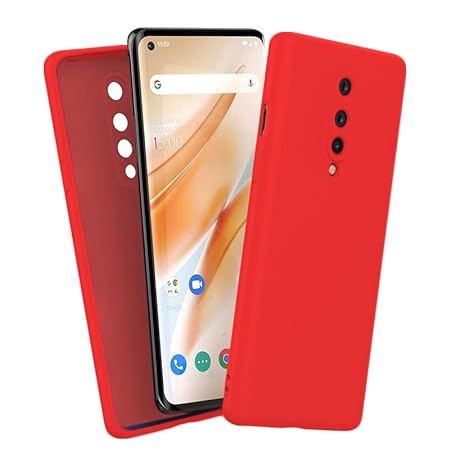 Red Camera Original Silicone case for Oneplus 8