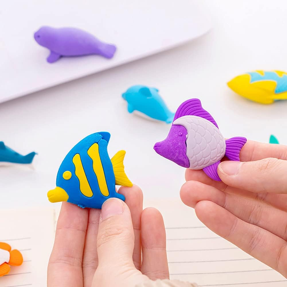 Finding Nemo Fish Eraser Set of 4
