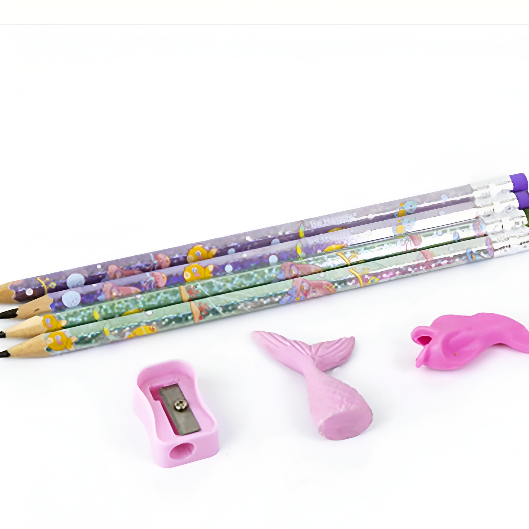 13 in 1 Mermaid Pencil Set