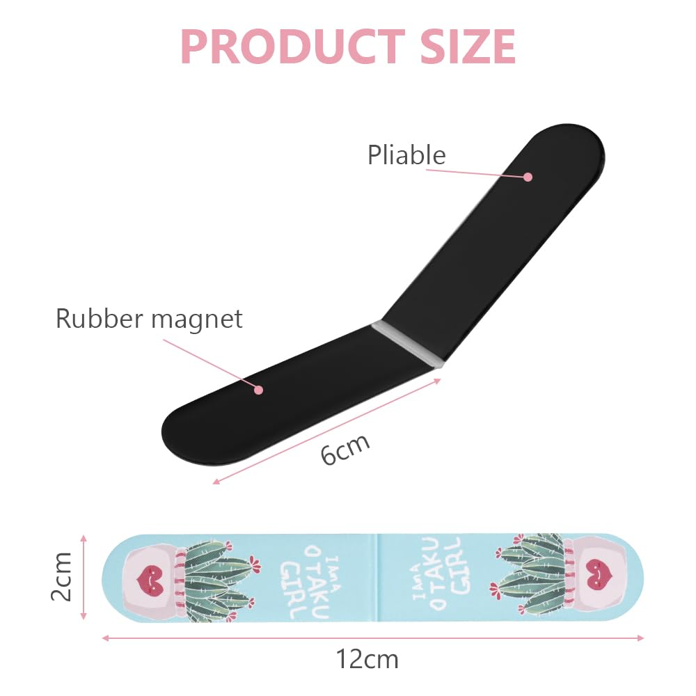 Cartoon Magnetic Bookmarks Set of 6