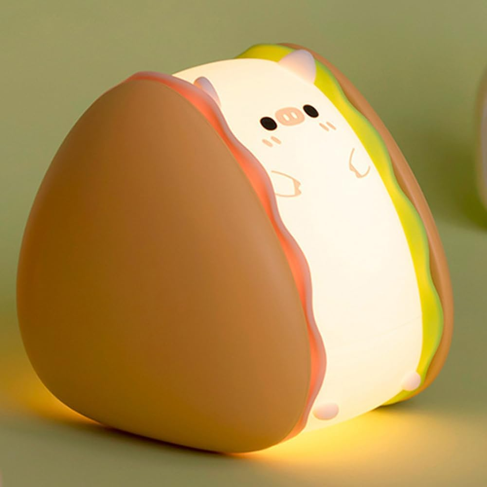 🌟 Hamburg Silicone LED Night Light Lamp