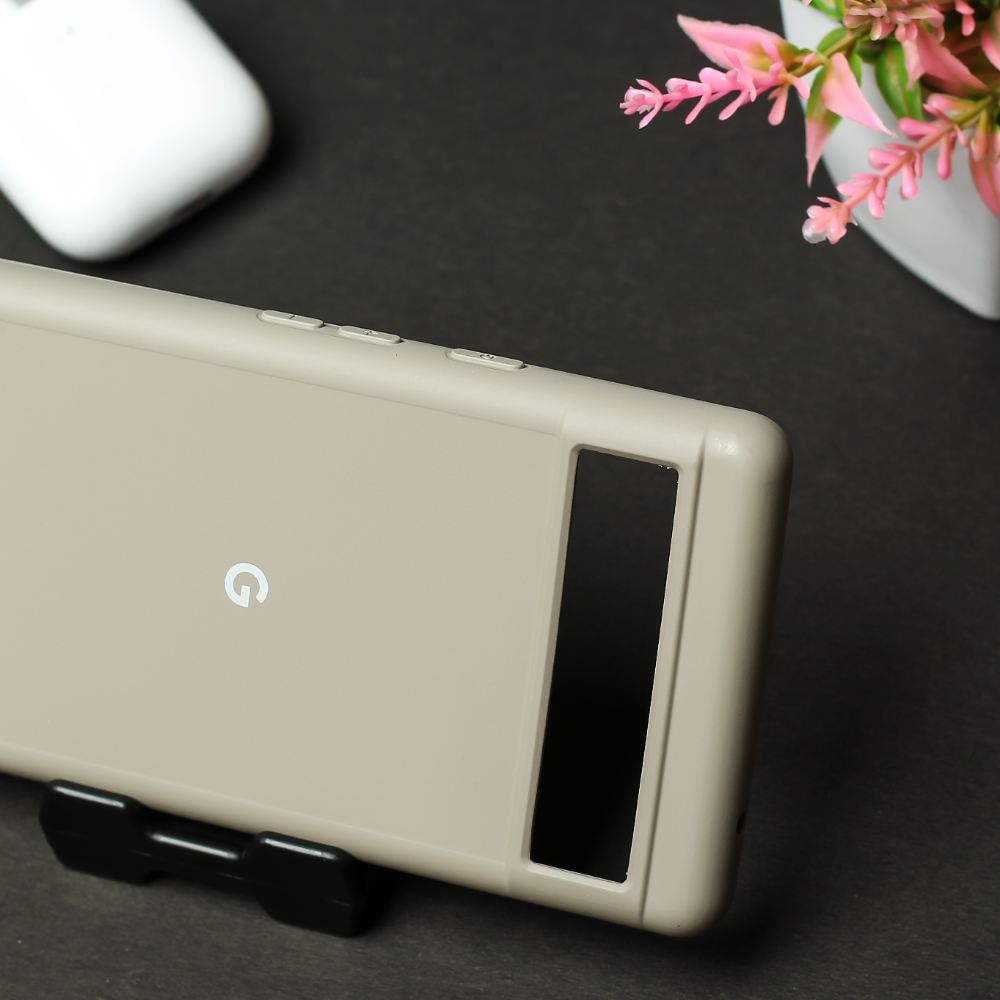 Brown Original Silicone case for Google Pixel 8a