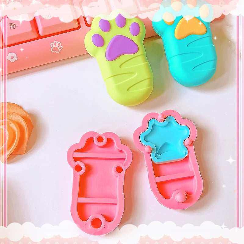 Kawaii Cat Paw Eraser – The Cutest Way to Erase!