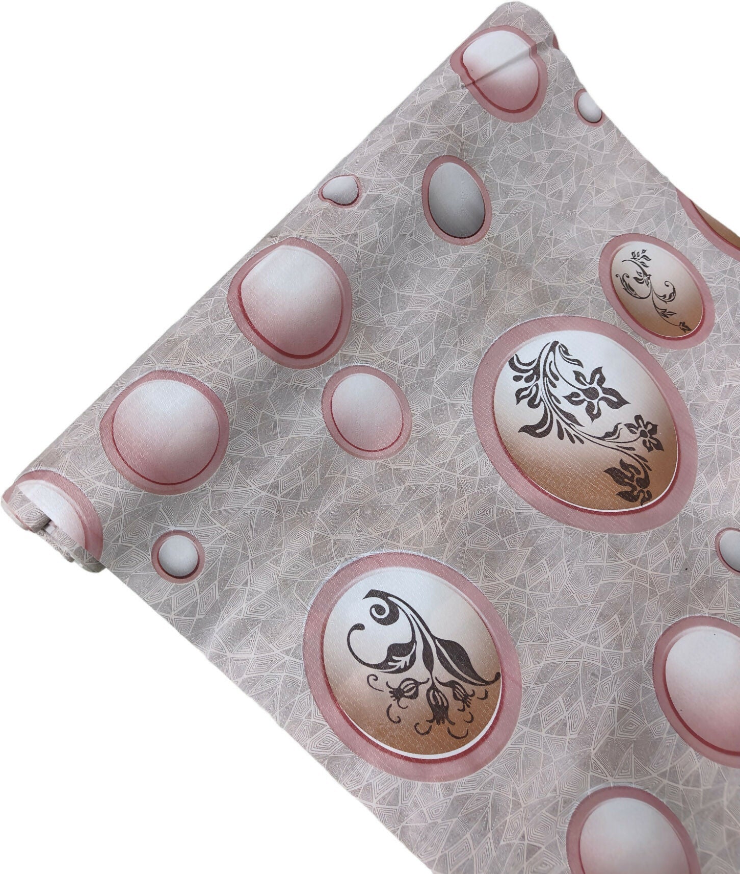 Mopak Decor Polyester Solid Drop Fridge Mat & Cover - Pack of 1 (5 Meter).