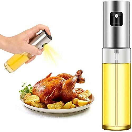 Glass Oil Spray Bottle Dispenser (200ml)