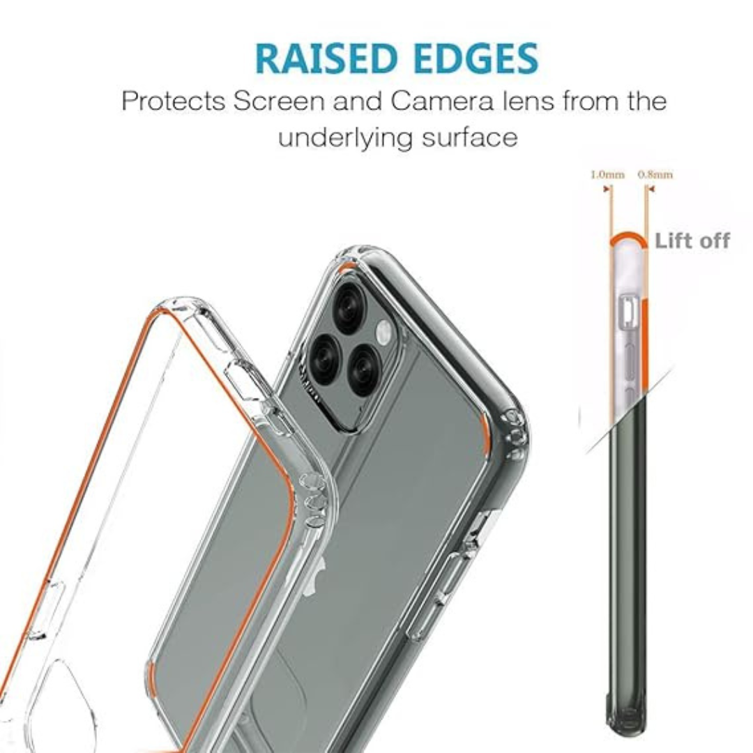 SilicaClear Transparent Silicone Case for Apple Iphone 11 Pro Max