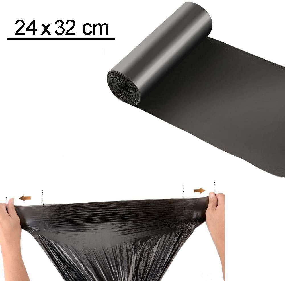 Garbage Bags Medium Size Black Colour - Bachat Club
