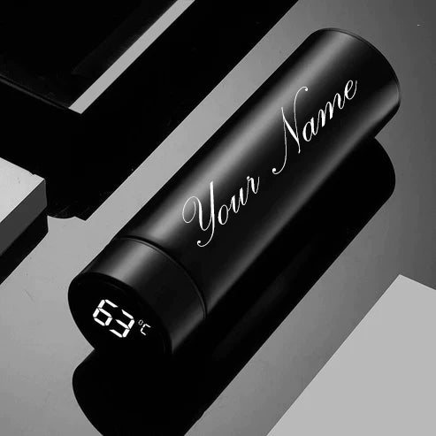LED Temperature Display Vacuum Insulated Water Bottle