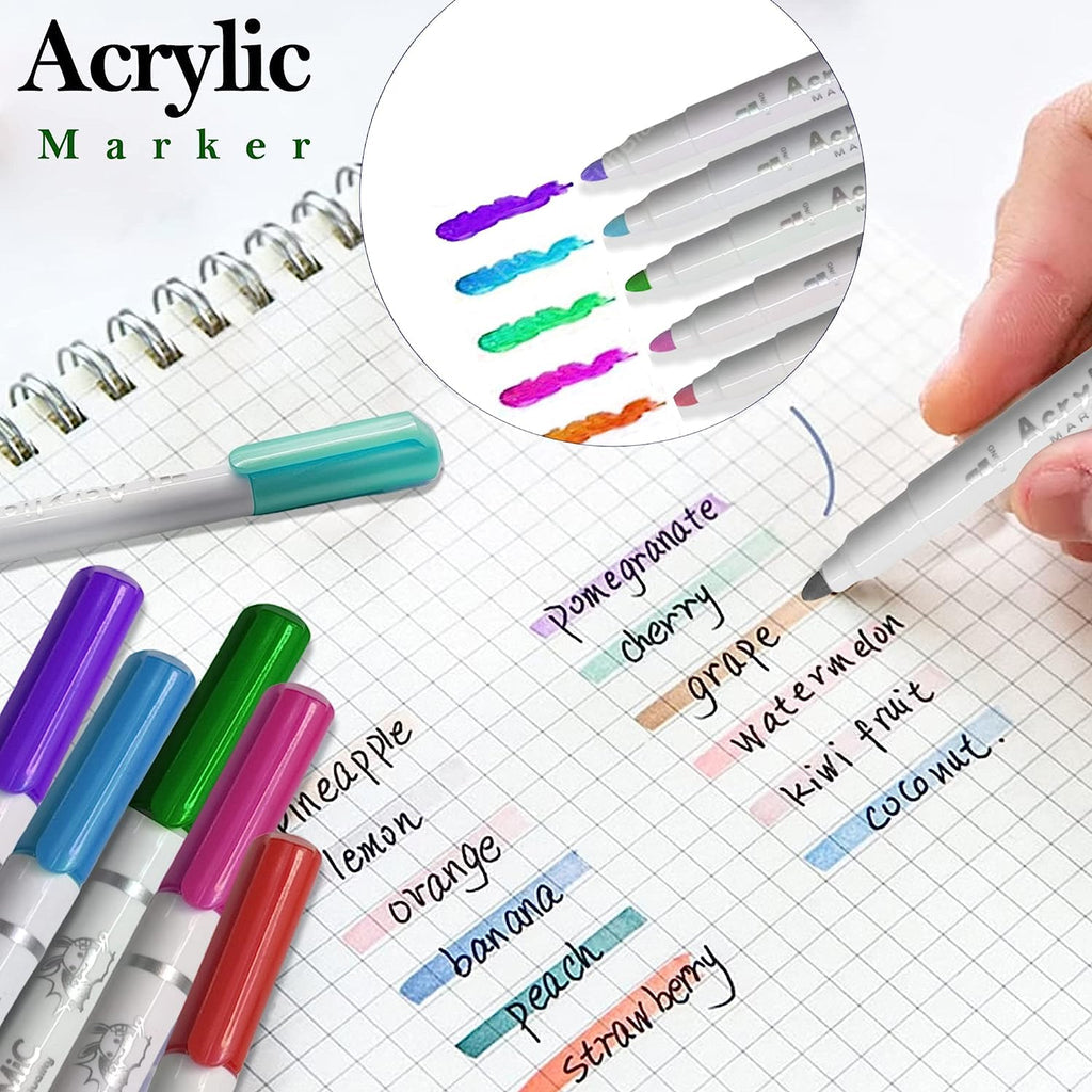 Acrylic Markers (Pack of 12)