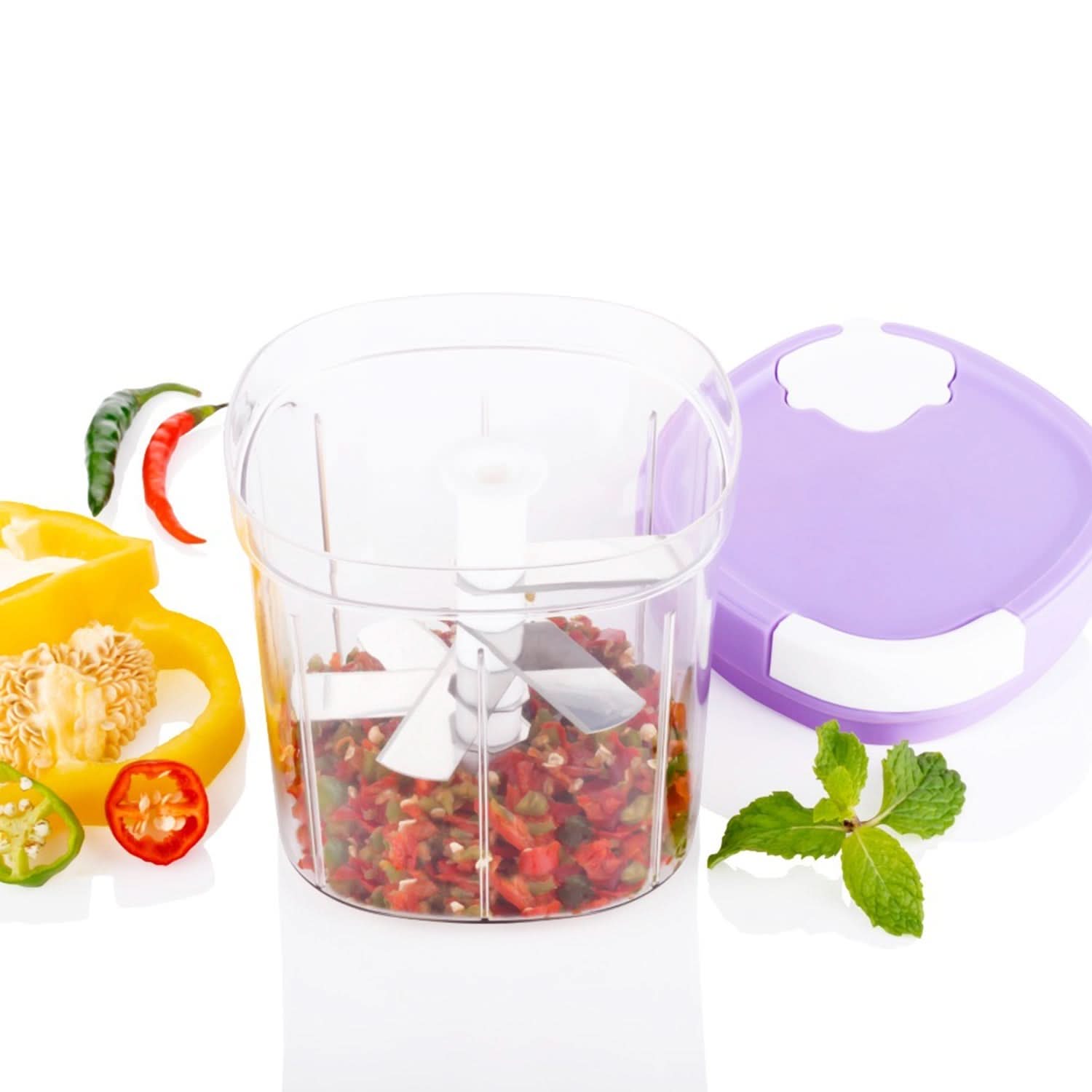 600ml Handy Squash Chopper – Compact & Efficient Food Processor for Quick Chopping