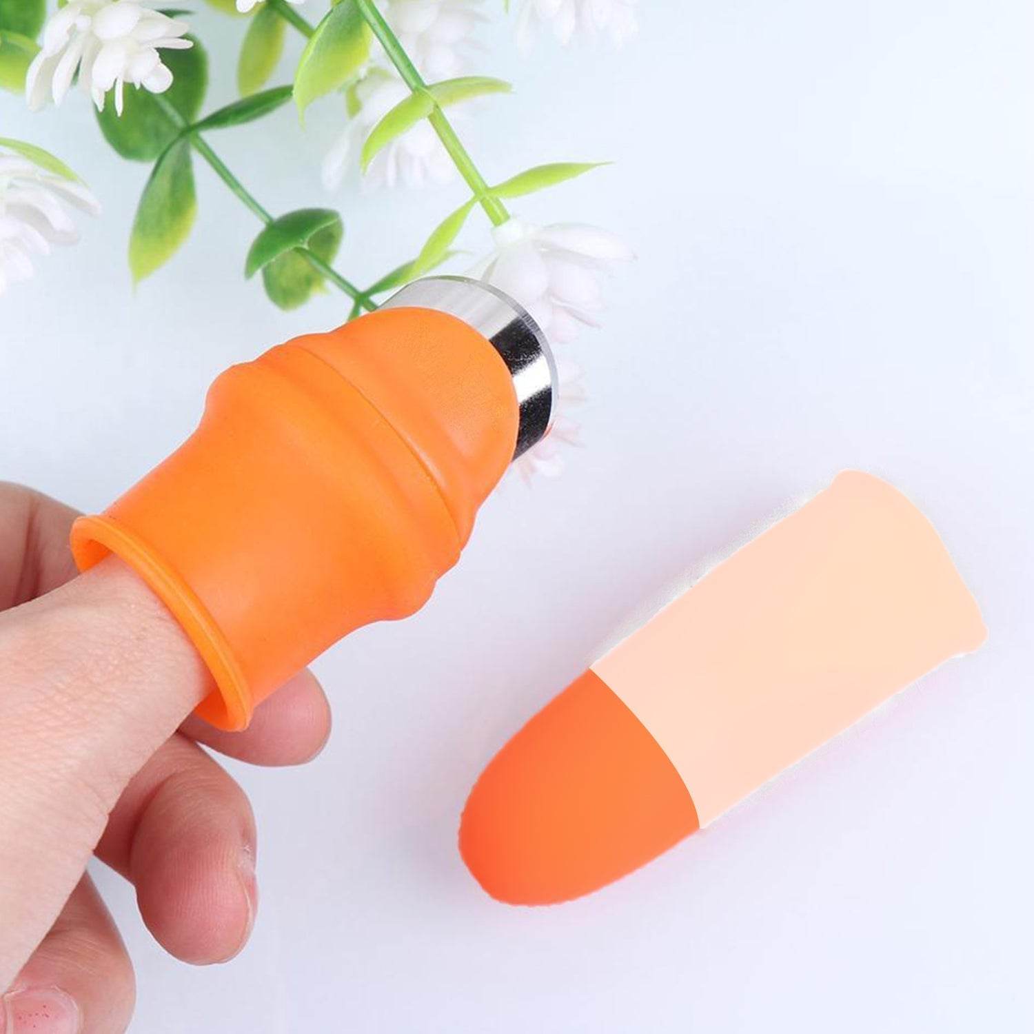 Vegetable Thumb Cutter and tool with effective sharp cutting blade system - Bachat Club