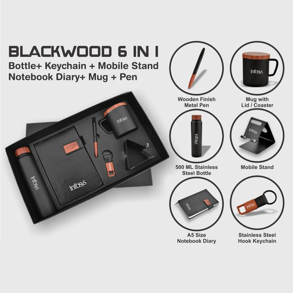 Executive 6-in-1 Corporate Gift Set | Perfect for Premium Gifting