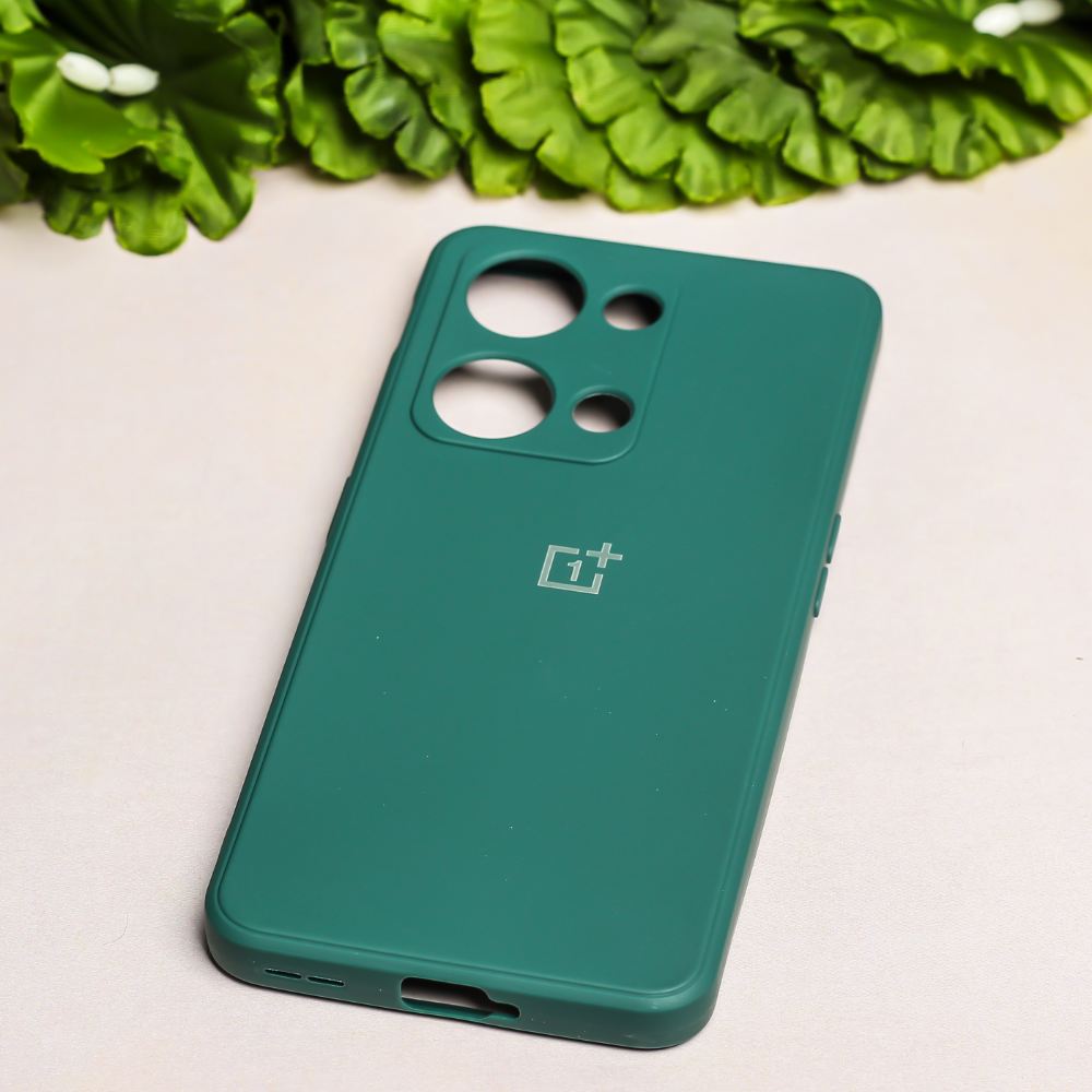 Dark Green Candy Silicone Case for Oneplus Nord 3 5g