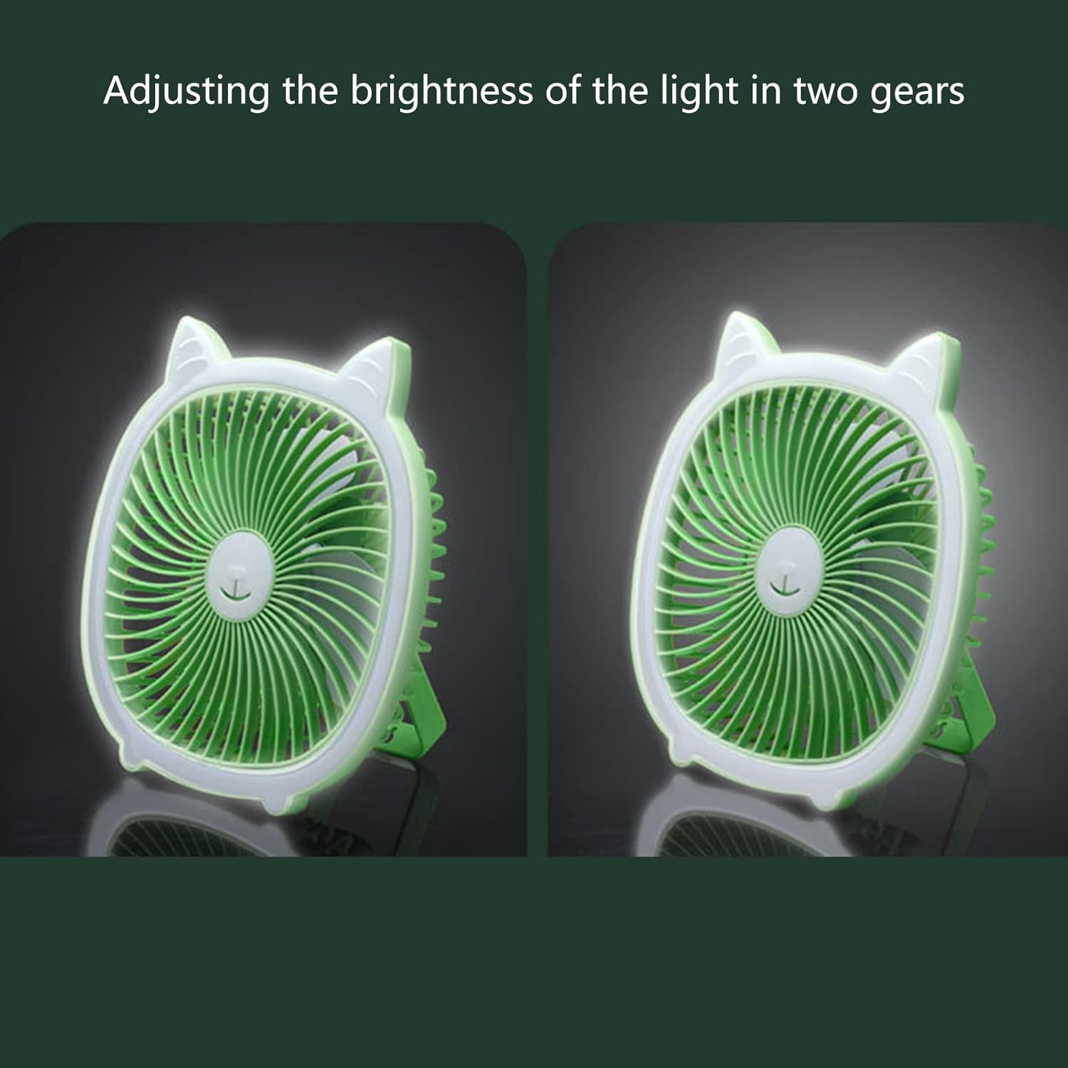Cool & Bright! 2-in-1 Lighting Fan
