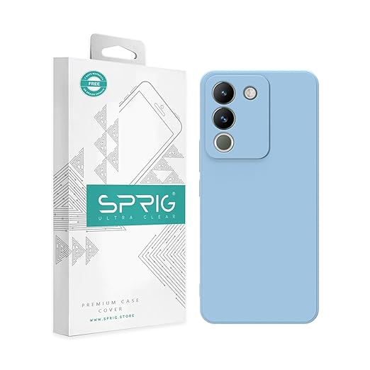 Sky Blue Camera Original Silicone case for Vivo Y200