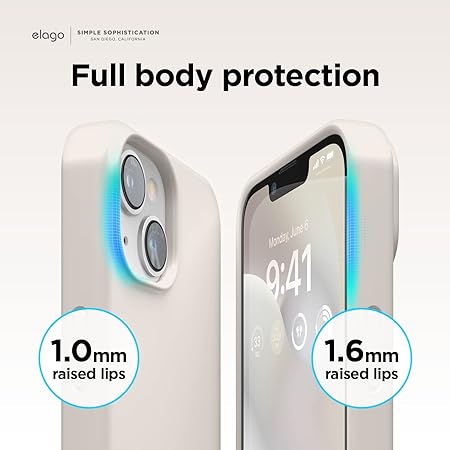 Cream Original Silicone case for Apple iphone 13