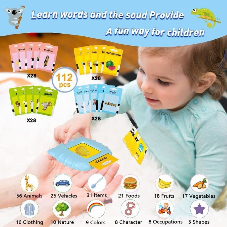 Spark Your Child’s Curiosity with Talking Flash Cards!