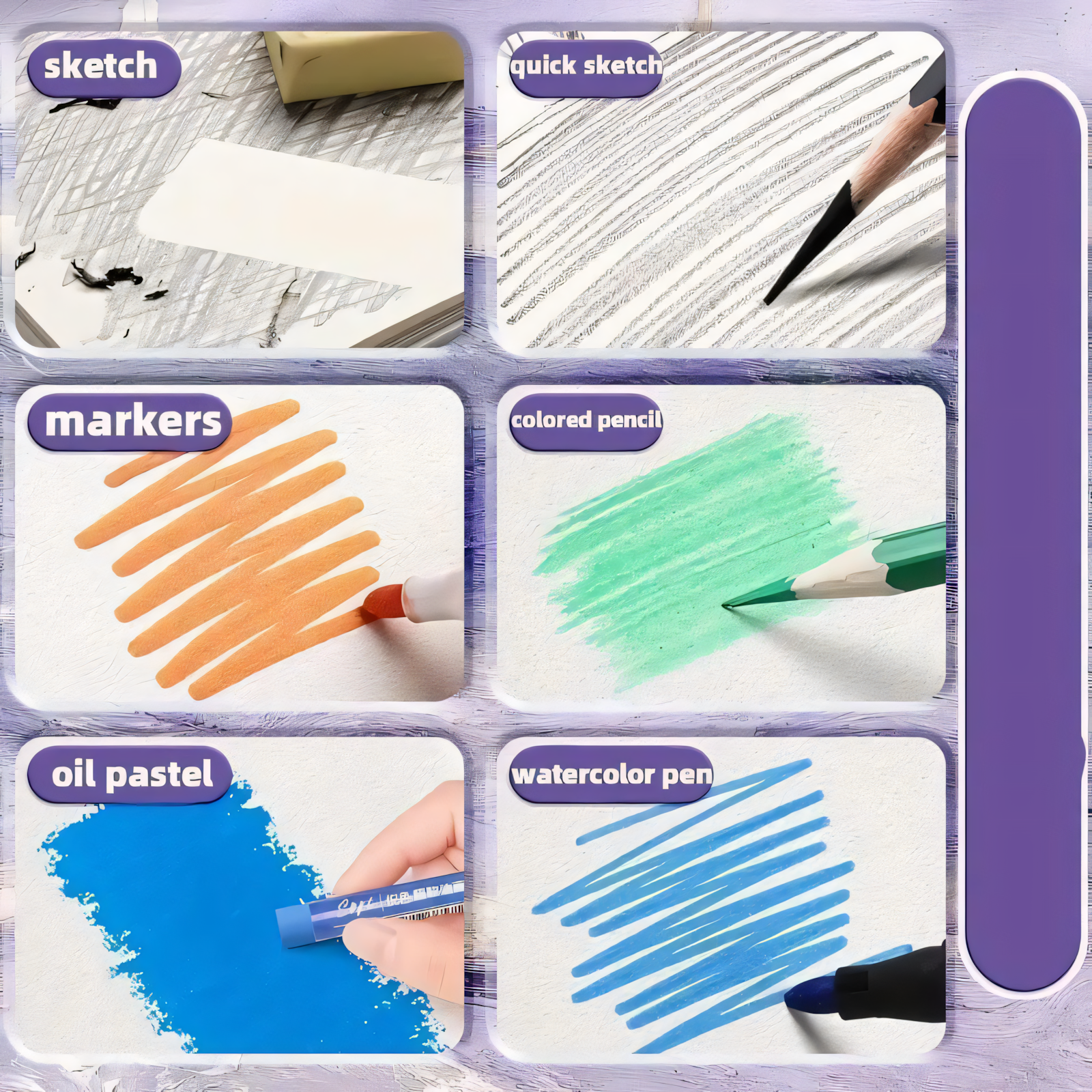 A4 Sketchbook for Artists | Paint, Draw, Create!