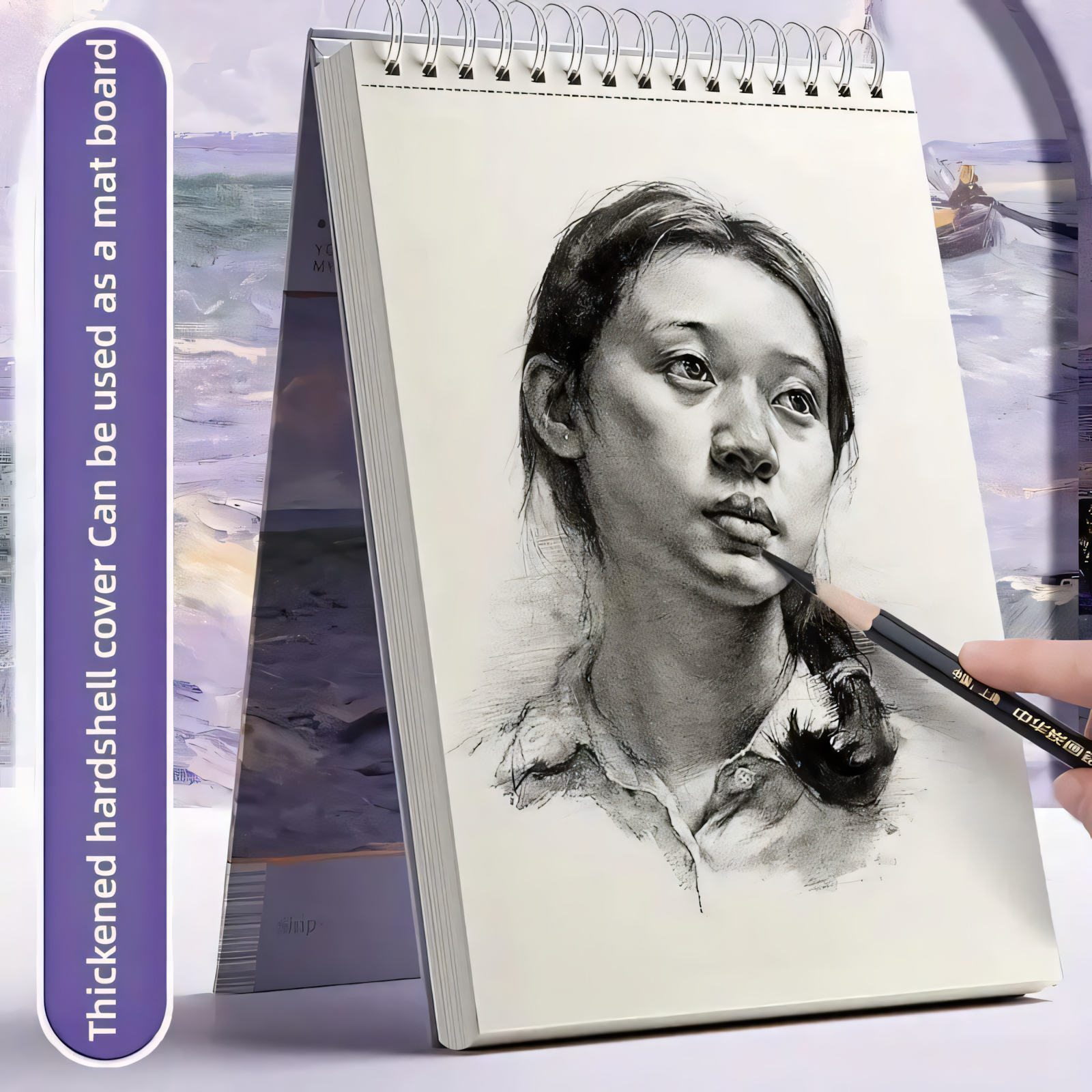 A4 Sketchbook for Artists | Paint, Draw, Create!