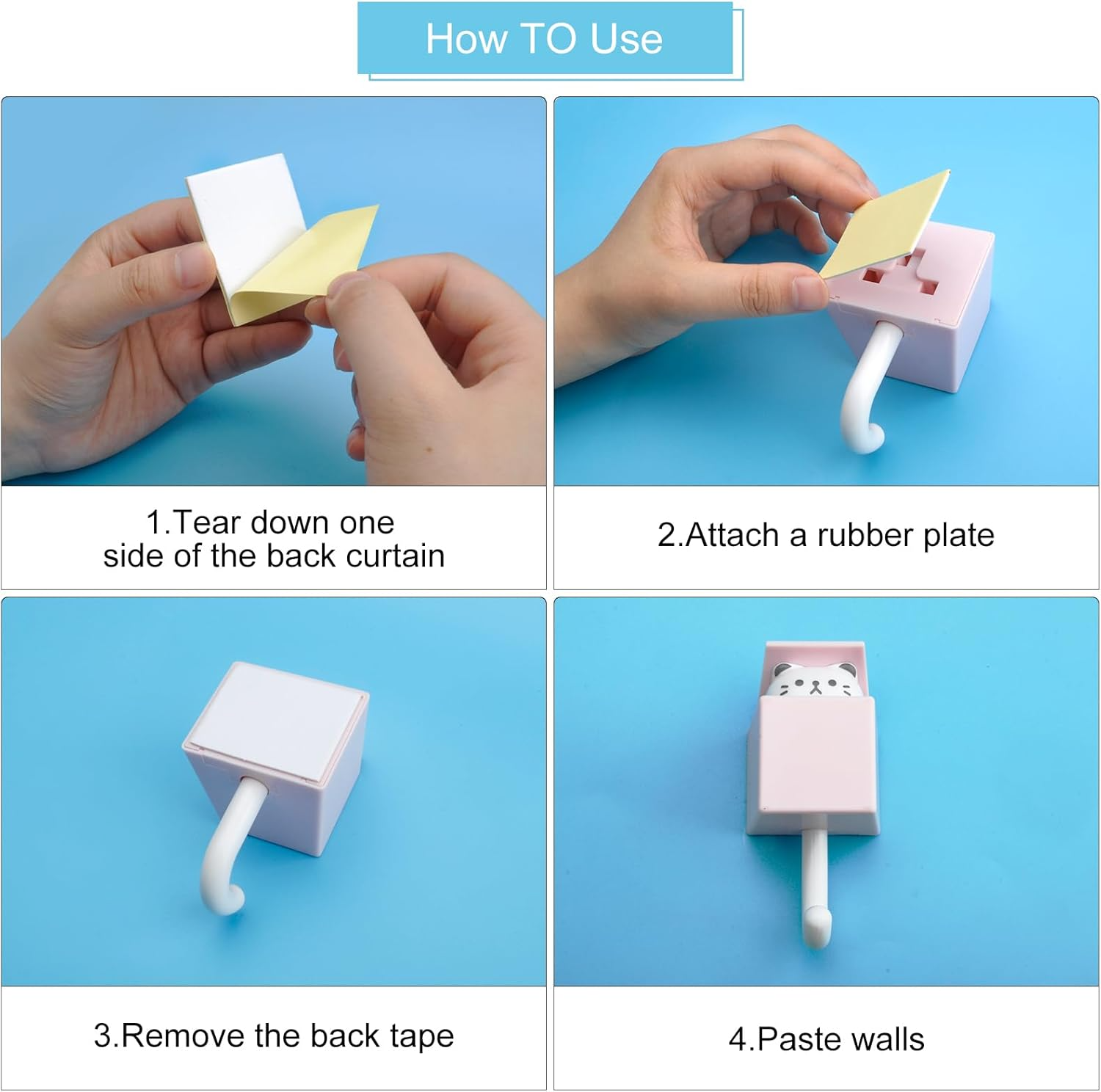 Hang in Style with This Cute Kitty Utility Hook!