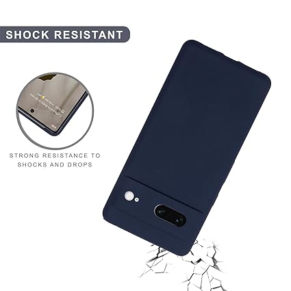 Dark Blue Camera Original Silicone case for Google Pixel 7