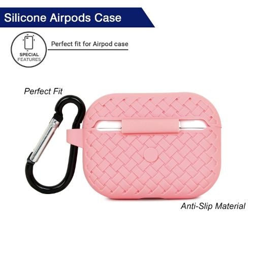 Pink Stylish Silicone Case For Apple Airpods 3