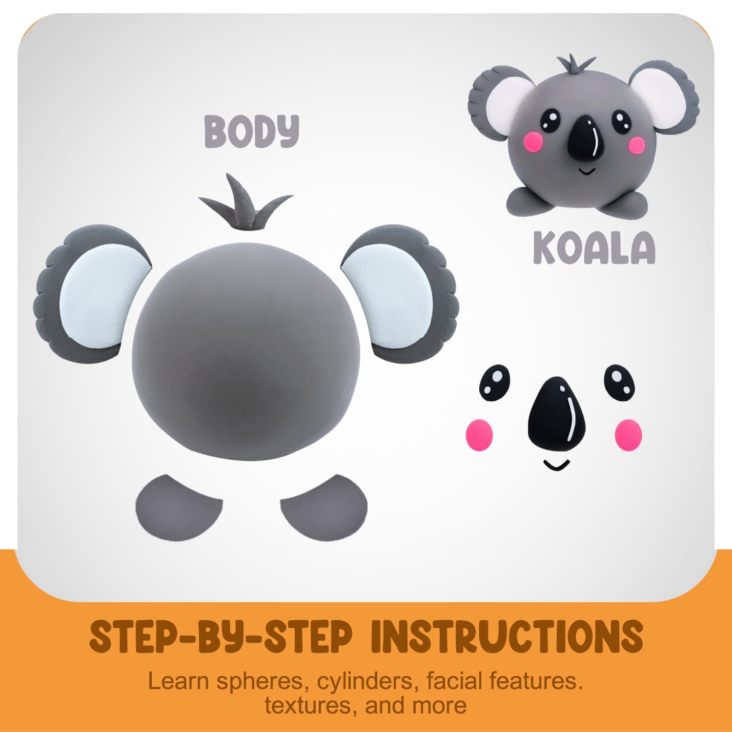 Pet Paradise DIY Adventure Air Dry Clay 1 Pcs