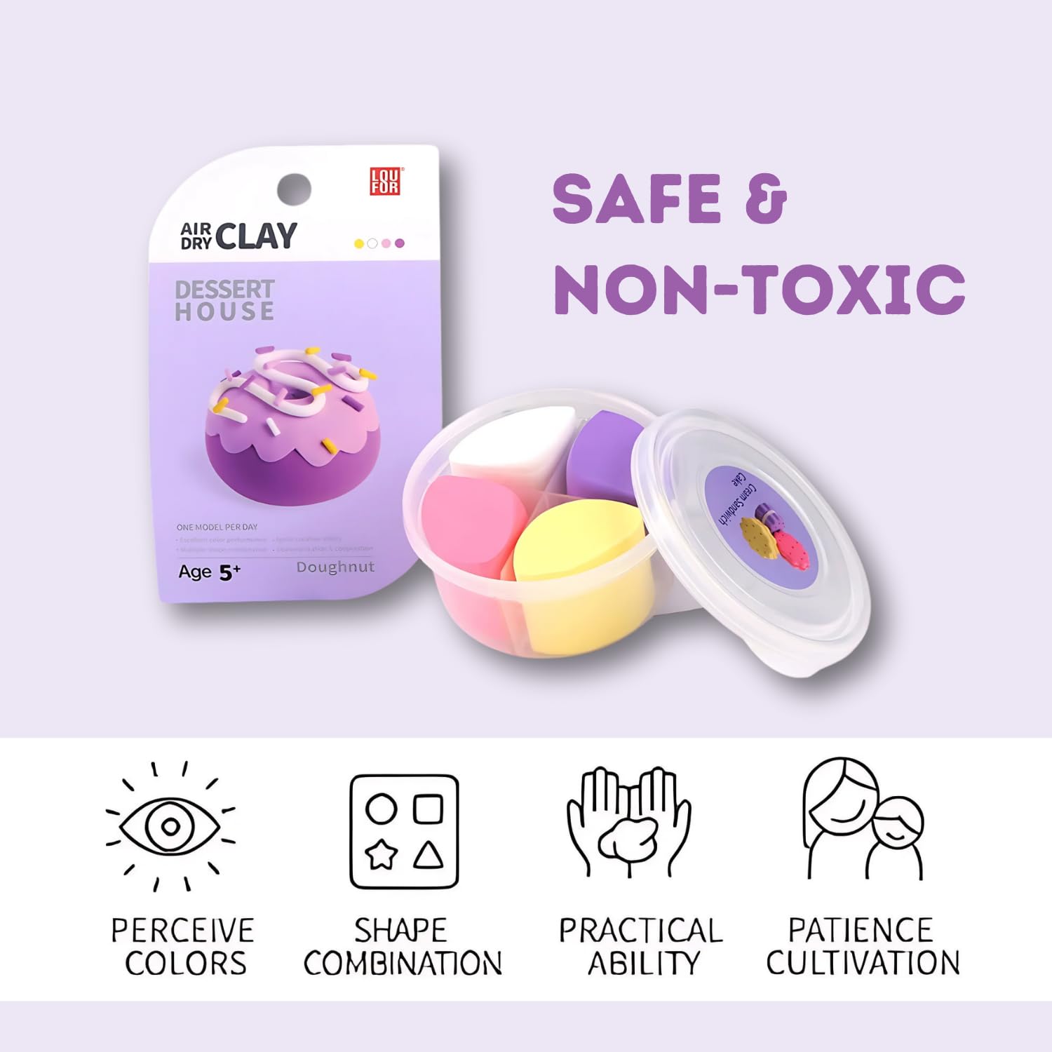 Dessert House DIY Air Dry Clay 1 Pcs