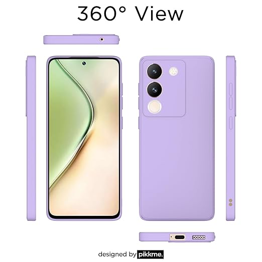 Purple Camera Original Silicone case for Vivo Y200
