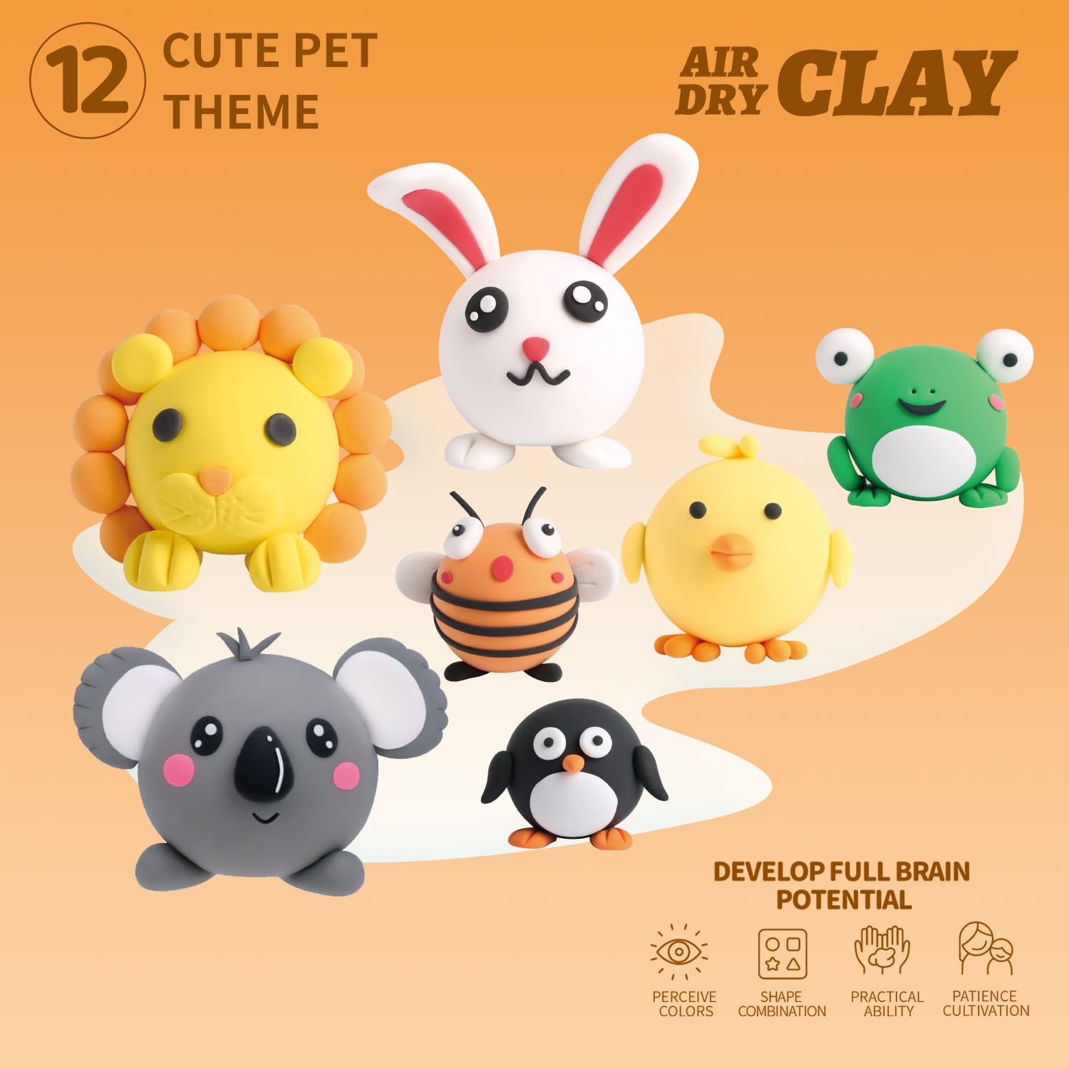 Pet Paradise DIY Adventure Air Dry Clay 1 Pcs