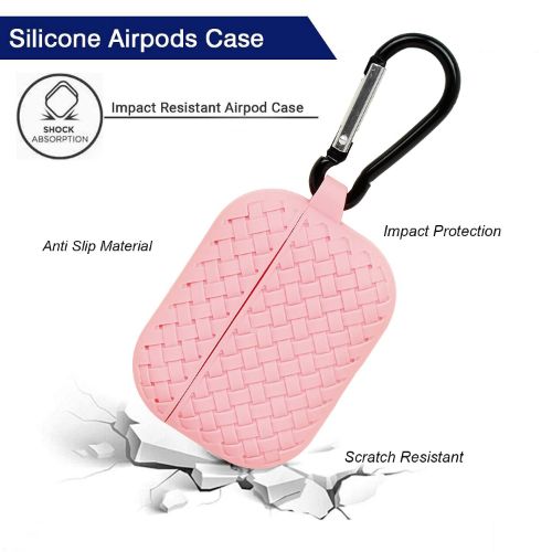 Pink Stylish Silicone Case For Apple Airpods 4