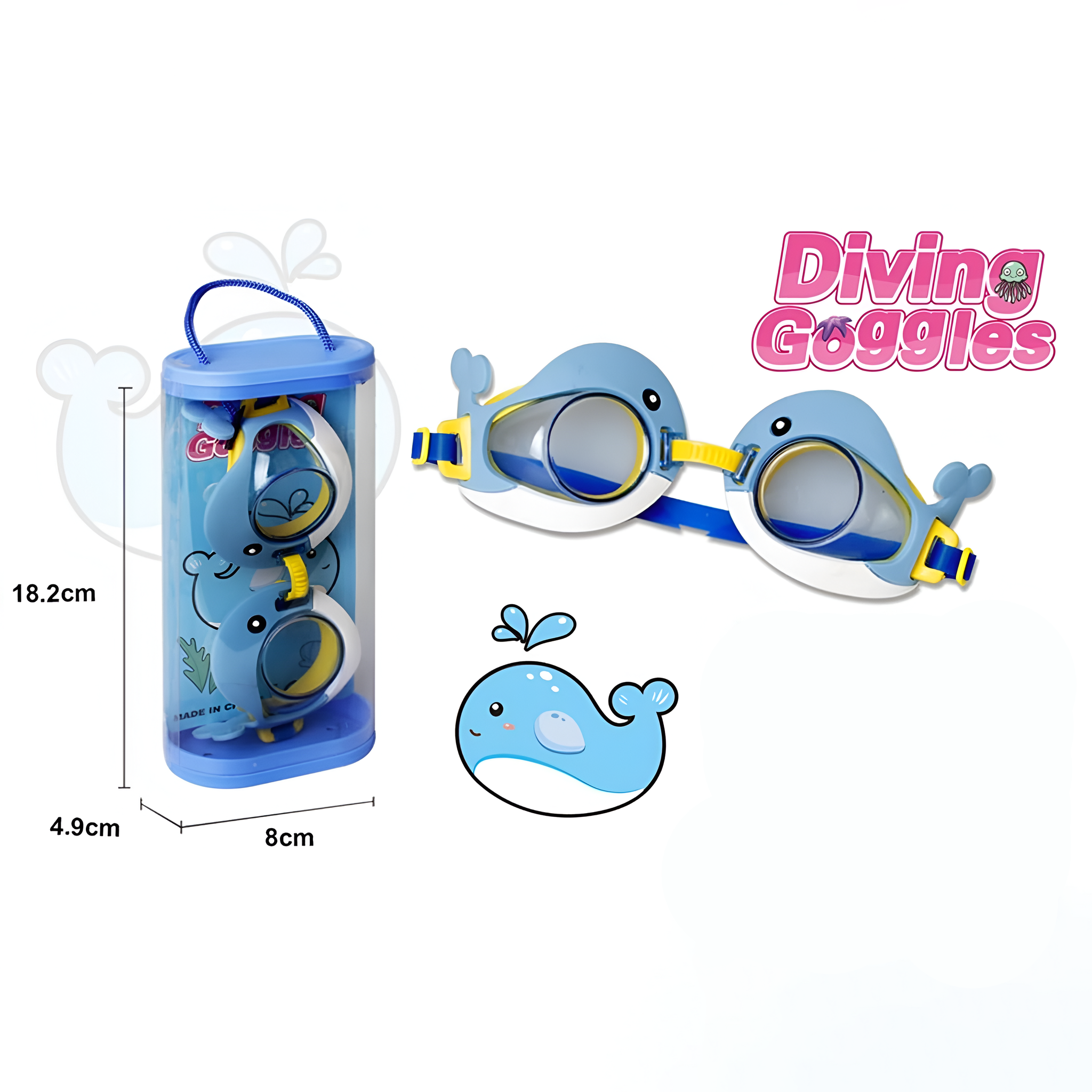 Swimming Goggles for Kids 👓 | Soft, Adjustable, Safe